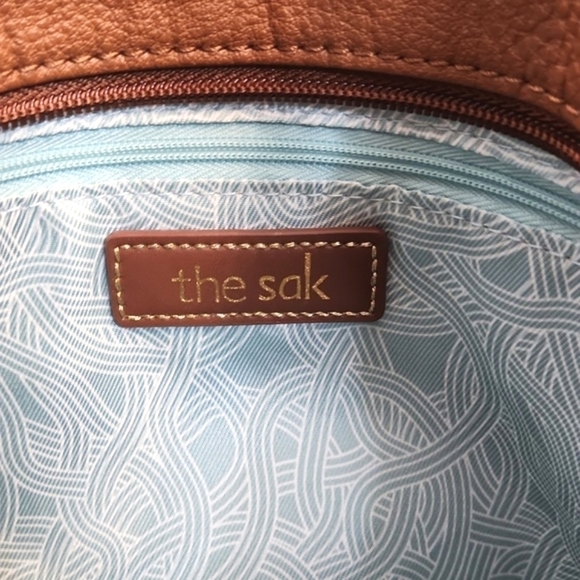 Womens like new The Sak La Mesa Tobacco leather shoulder bag. - Picture 9 of 16
